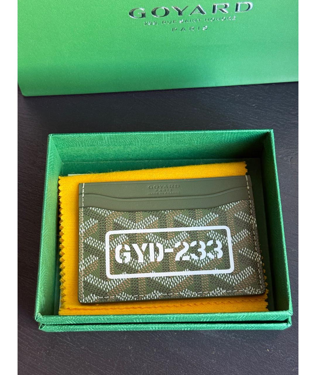 GOYARD Хаки кардхолдер, фото 4