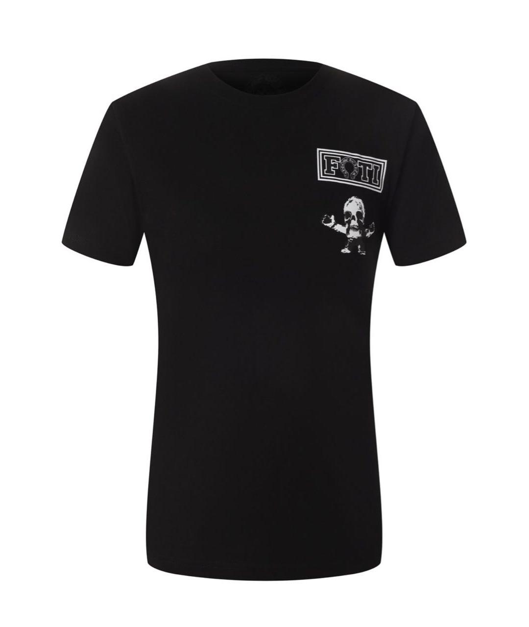 CHROME HEARTS Черная хлопковая футболка, фото 1