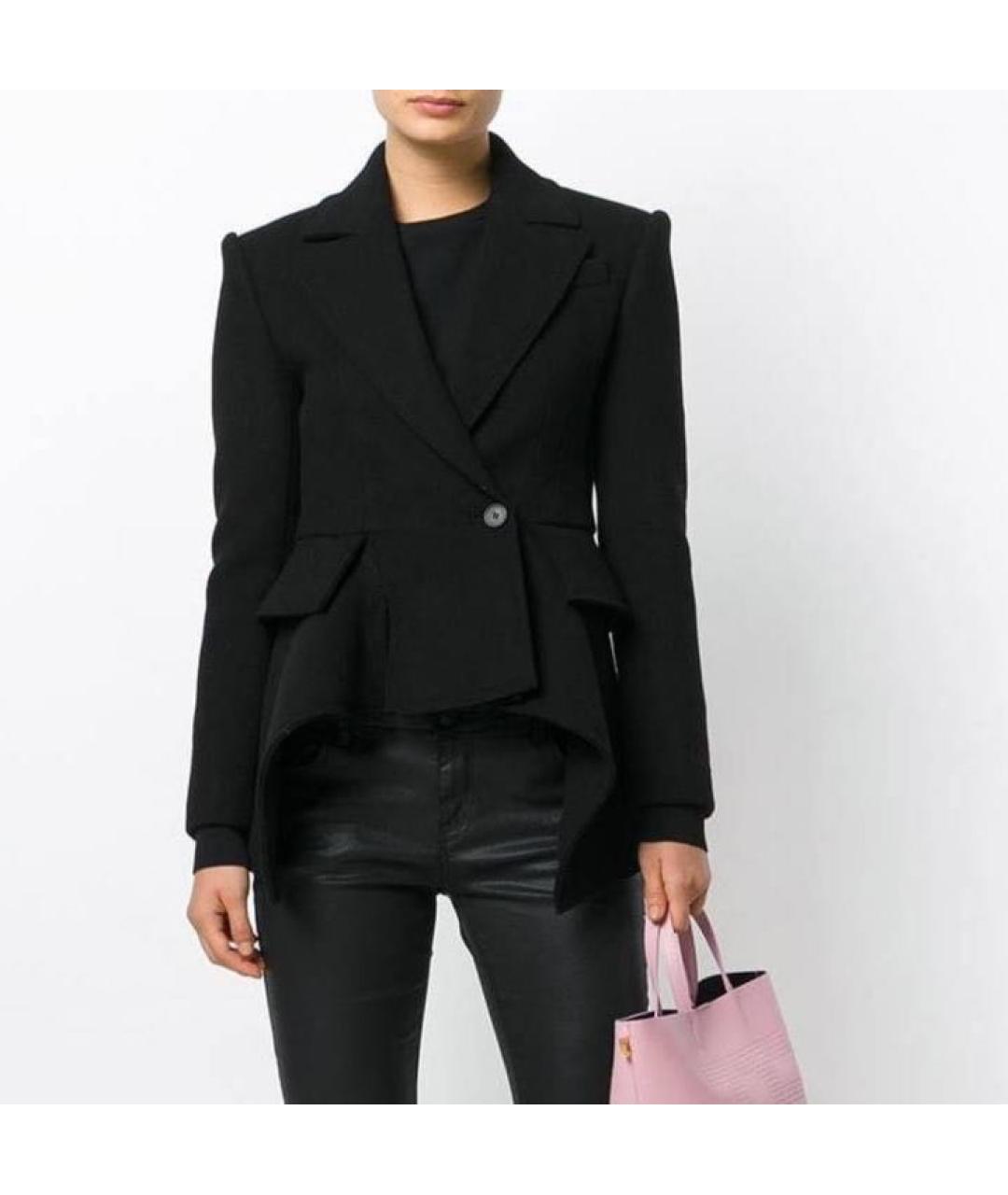 TOM FORD Черный твидовый жакет/пиджак, фото 5