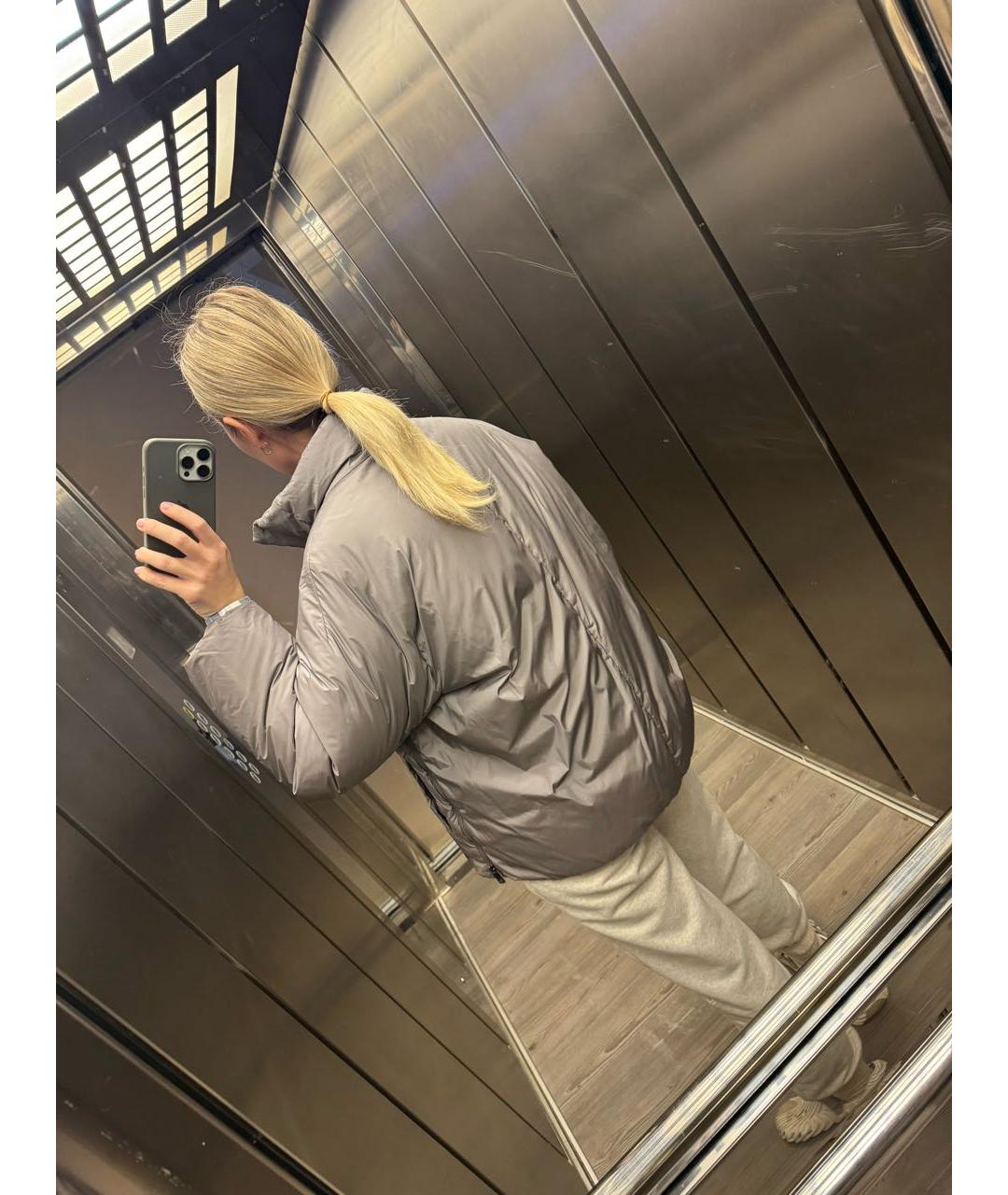 JIL SANDER Серая куртка, фото 3