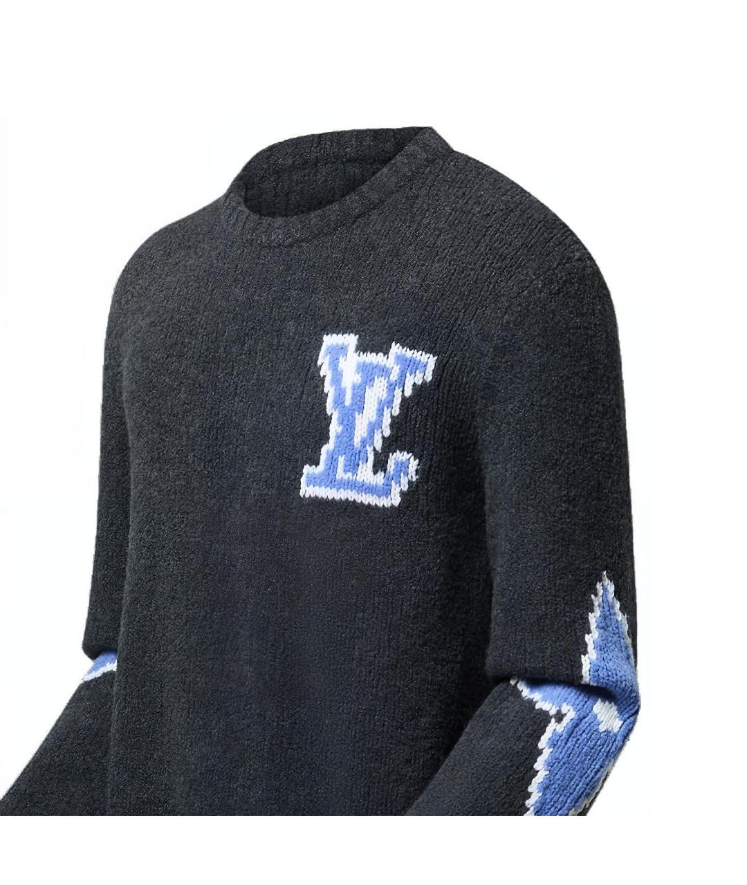 LOUIS VUITTON Серый джемпер / свитер, фото 4