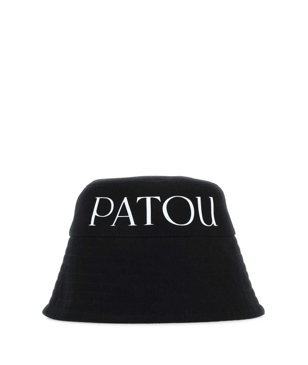 PATOU Черная хлопковая панама, фото 1