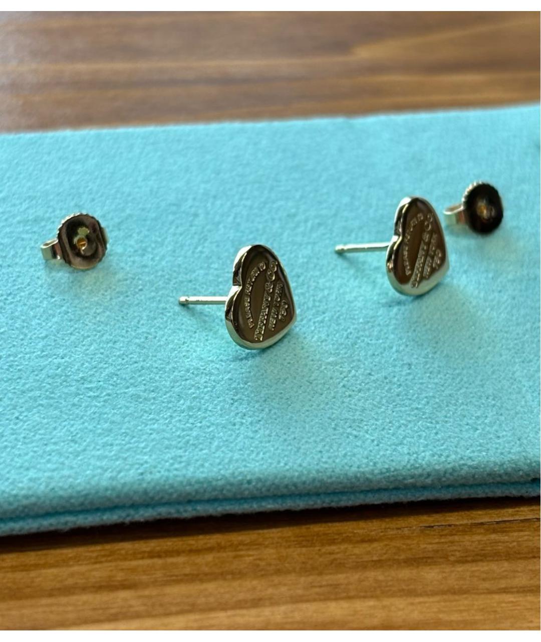 TIFFANY&CO Золотые серьги из желтого золота, фото 4