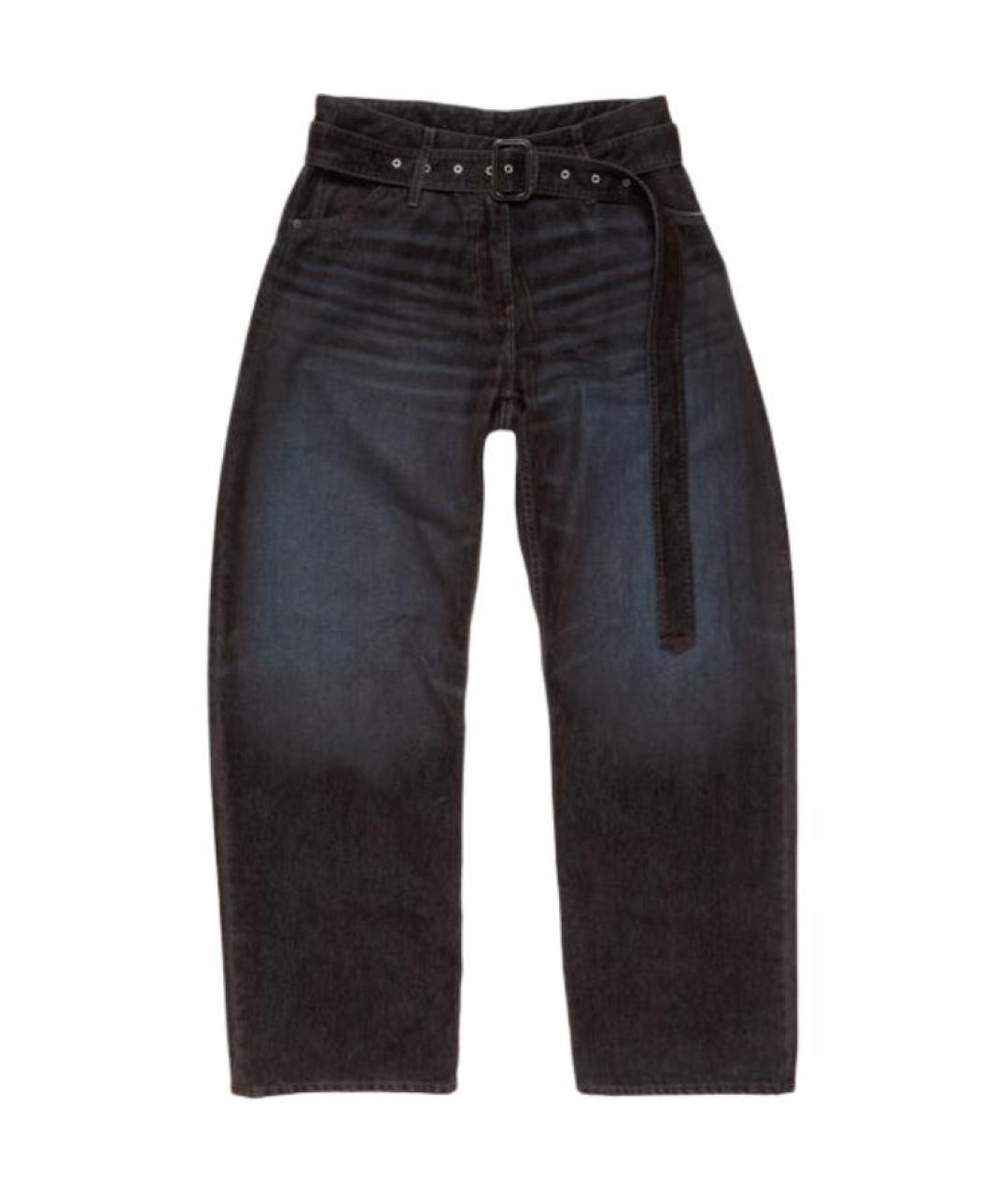 ACNE STUDIOS Коричневые прямые джинсы, фото 1