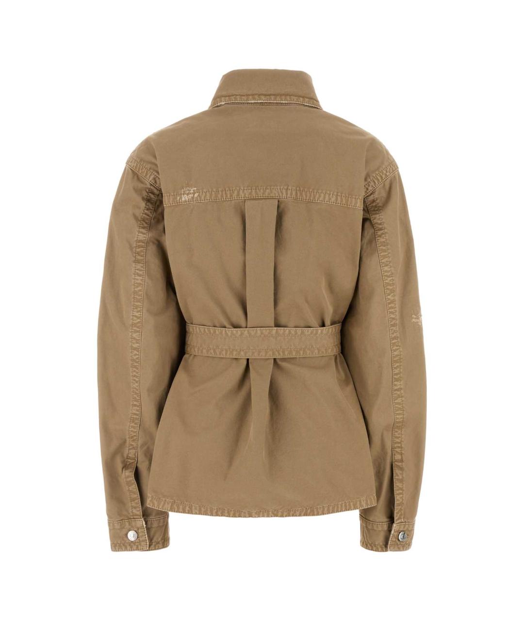 DSQUARED2 Бежевая хлопковая куртка, фото 2