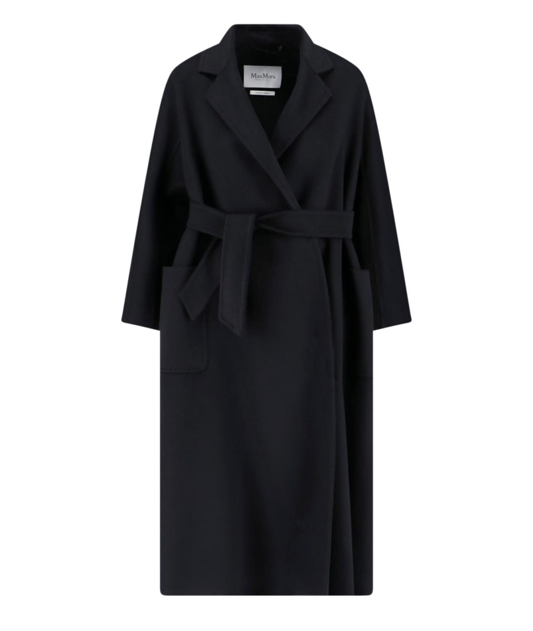 MAX MARA Черное кашемировое пальто, фото 3