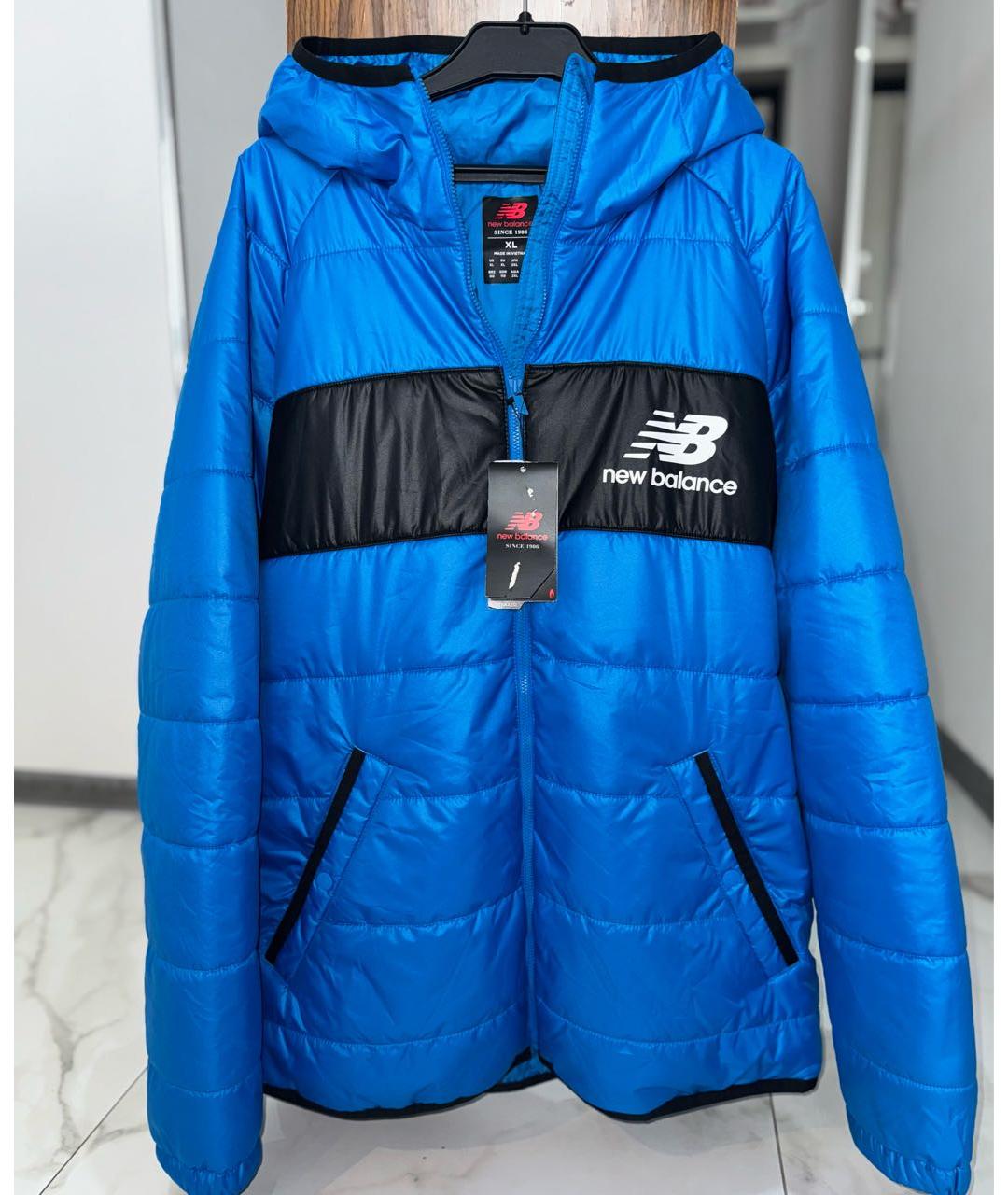 NEW BALANCE Синяя полиэстеровая куртка, фото 8