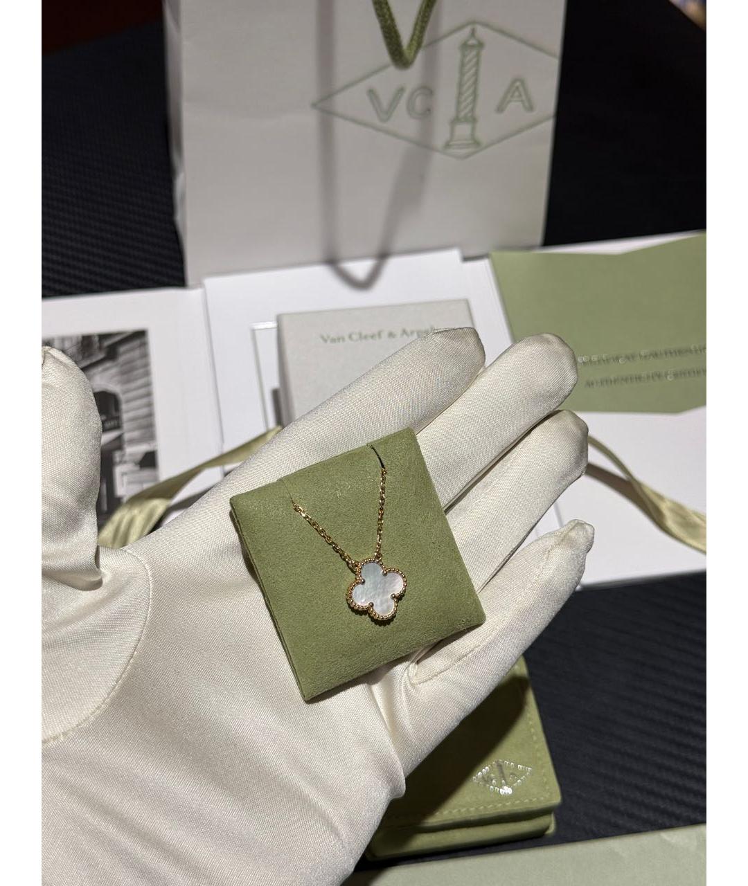 VAN CLEEF & ARPELS Золотая подвеска из желтого золота, фото 5