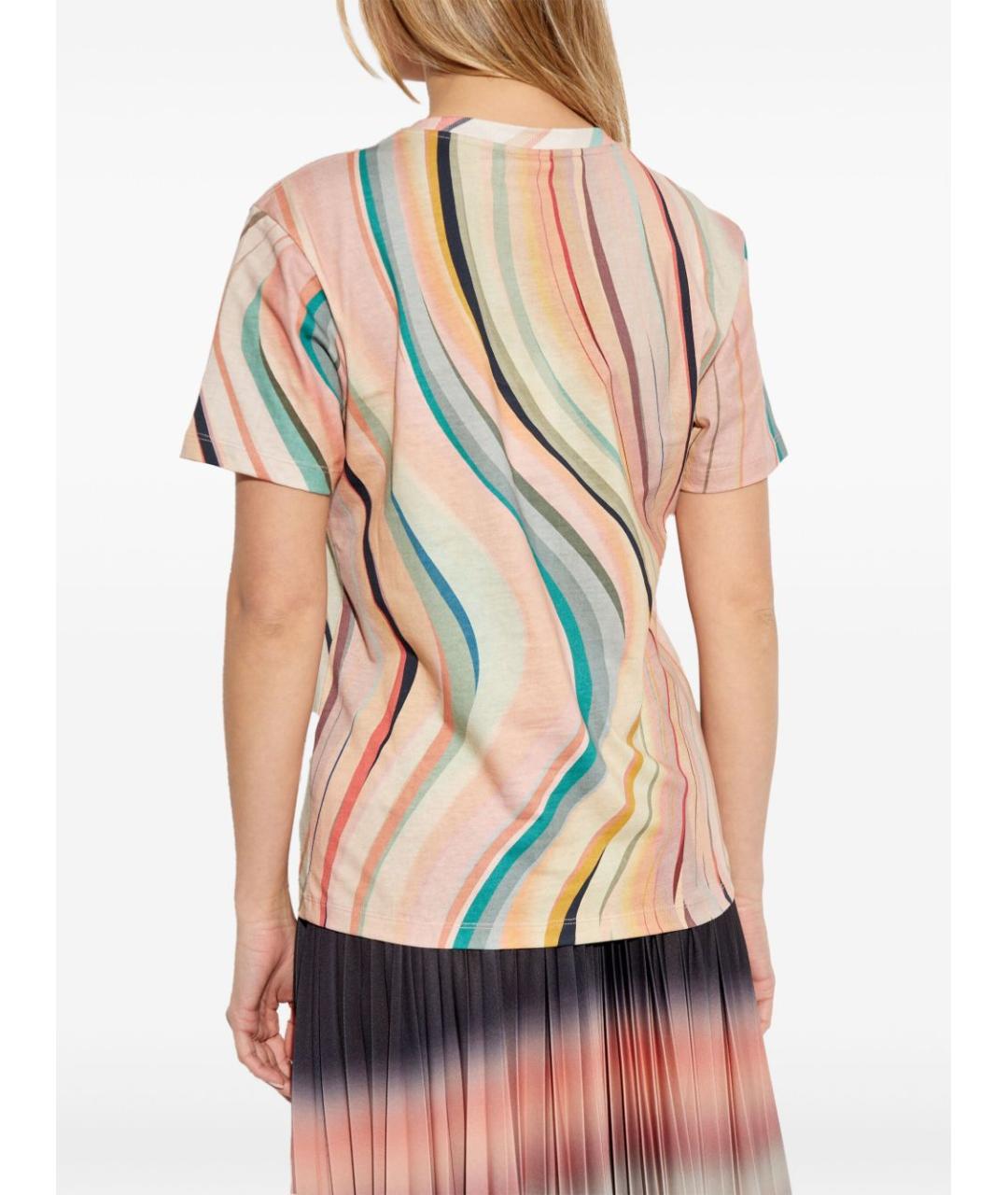 PS BY PAUL SMITH Мульти хлопковая футболка, фото 3