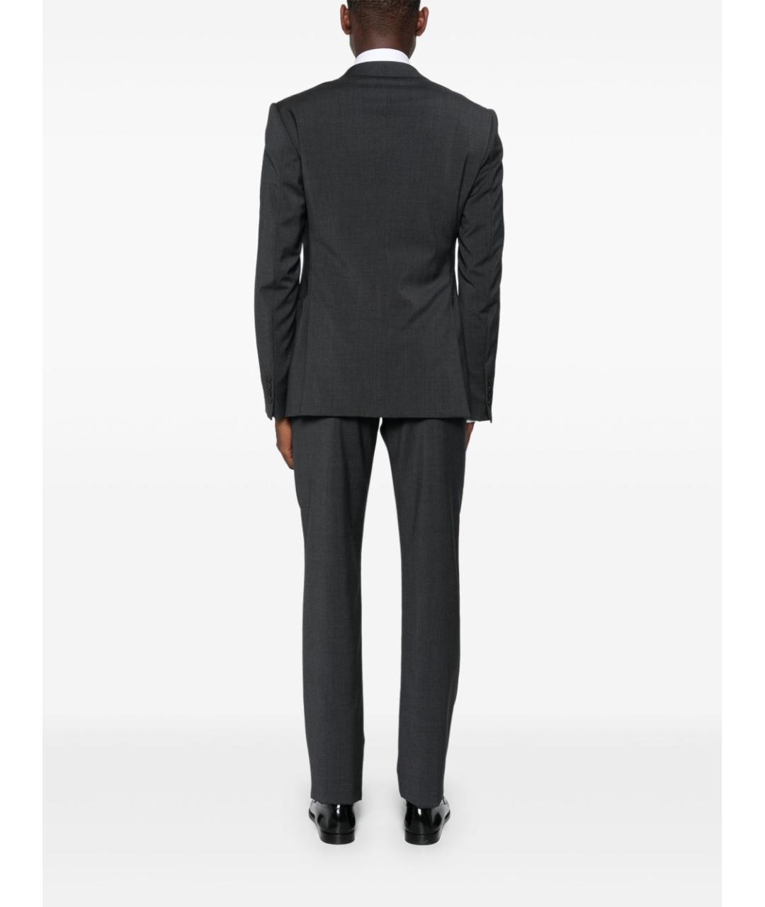 EMPORIO ARMANI Серый классический костюм, фото 6