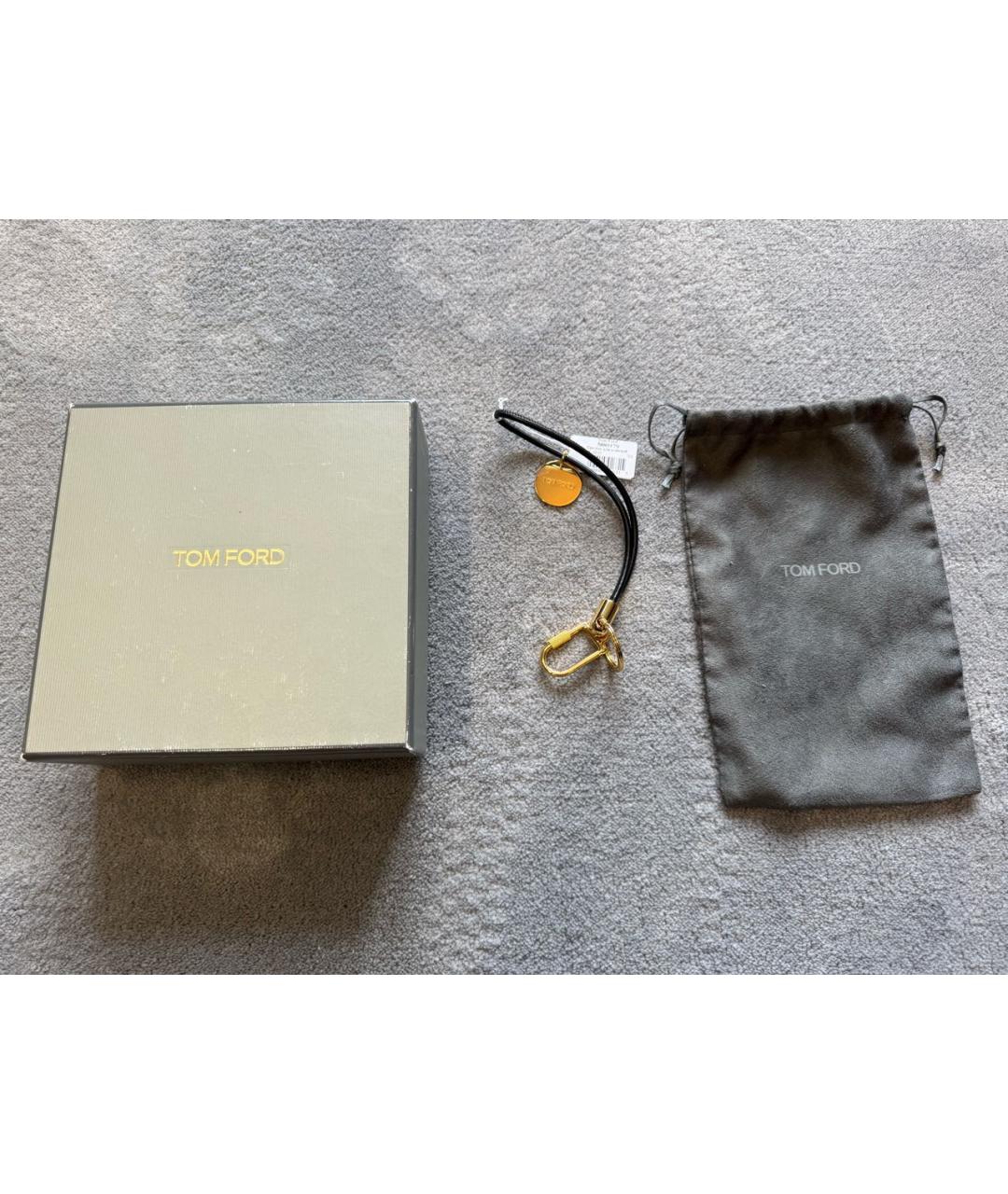 TOM FORD Черный брелок, фото 5