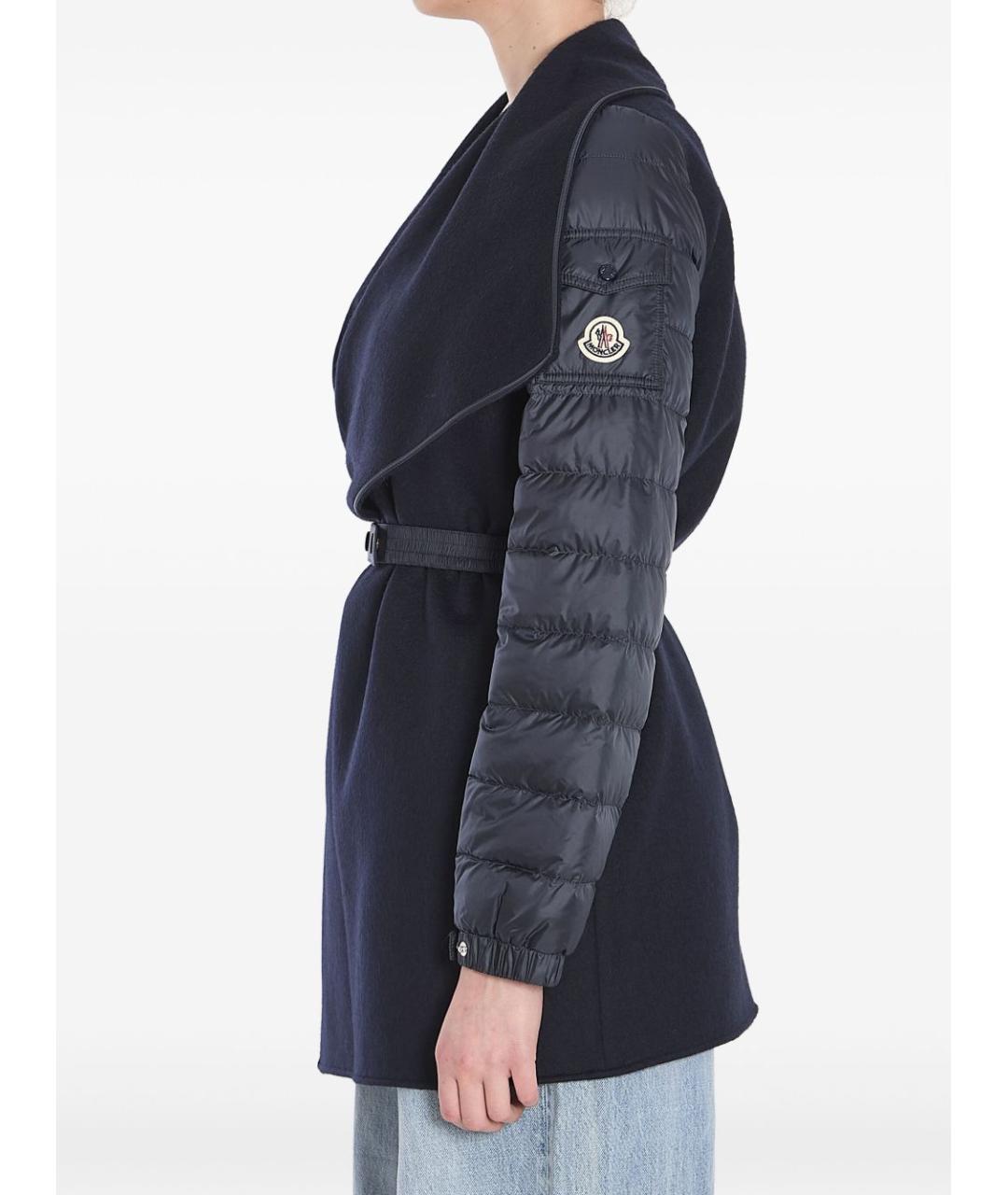 MONCLER Синяя шерстяная куртка, фото 3
