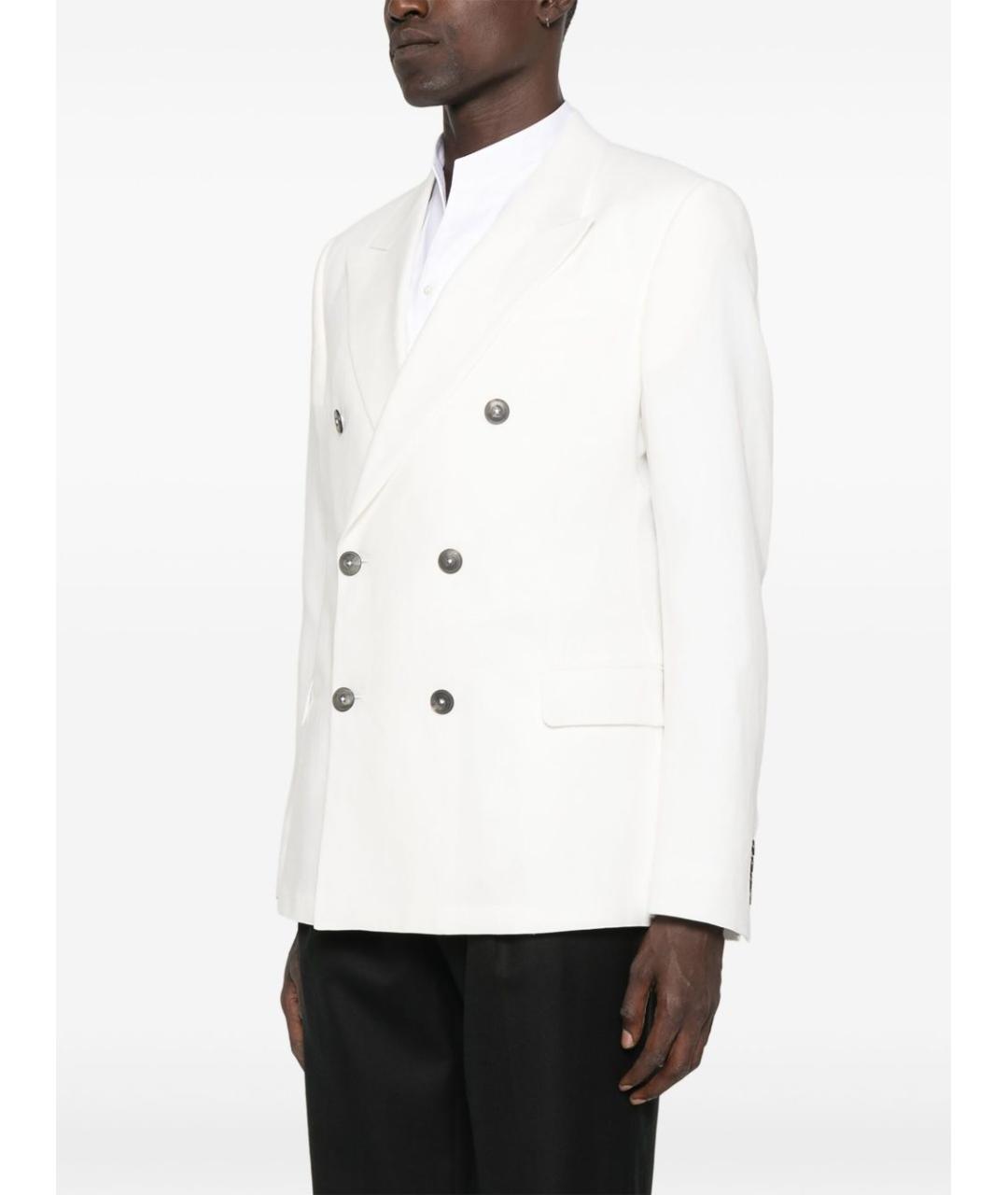 EMPORIO ARMANI Белый пиджак, фото 4