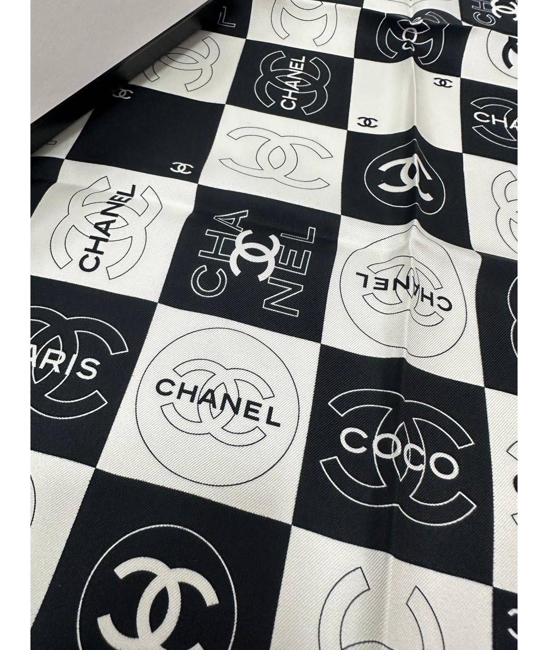 CHANEL Мульти шелковый платок, фото 7
