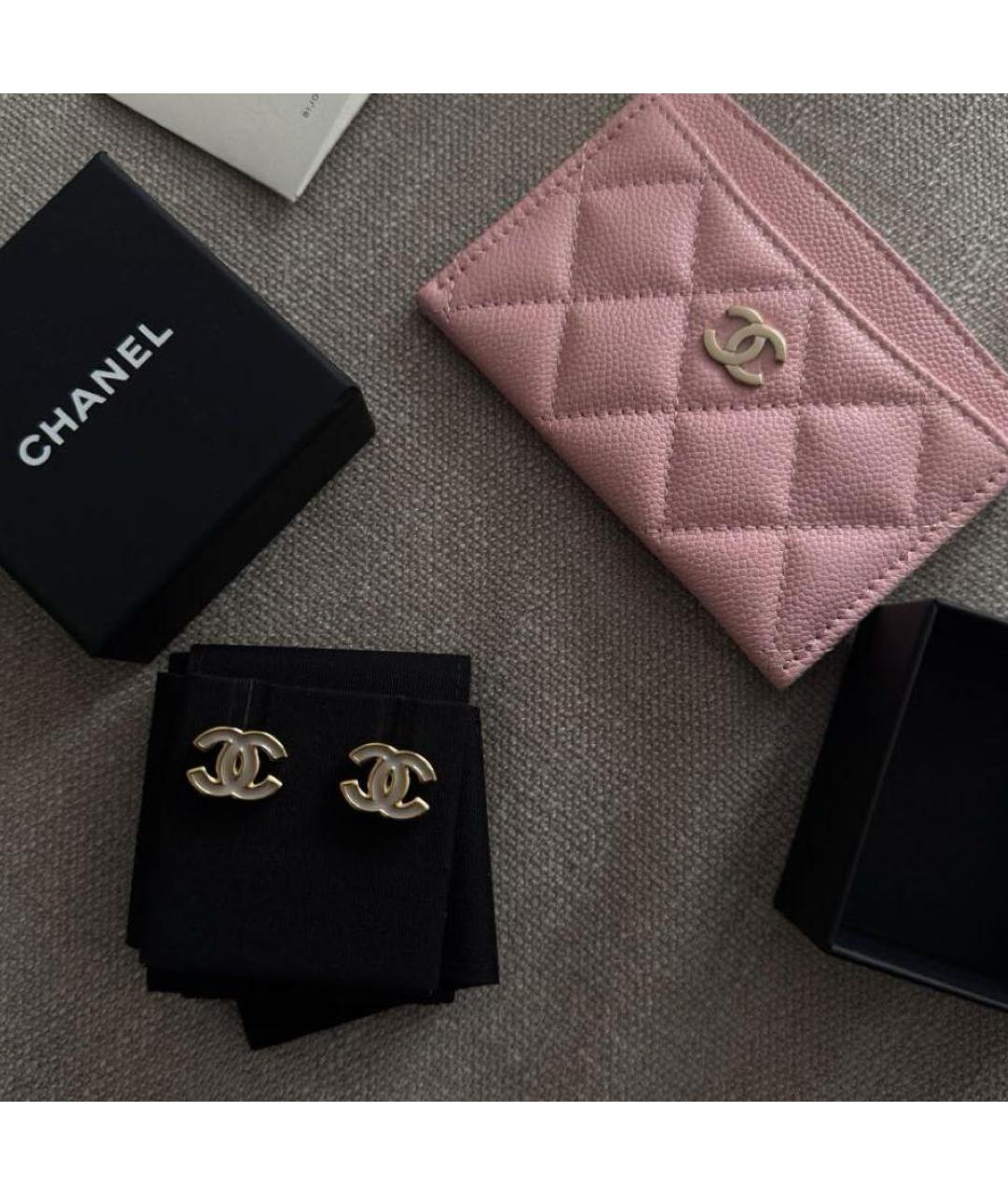 CHANEL Серые серьги, фото 3