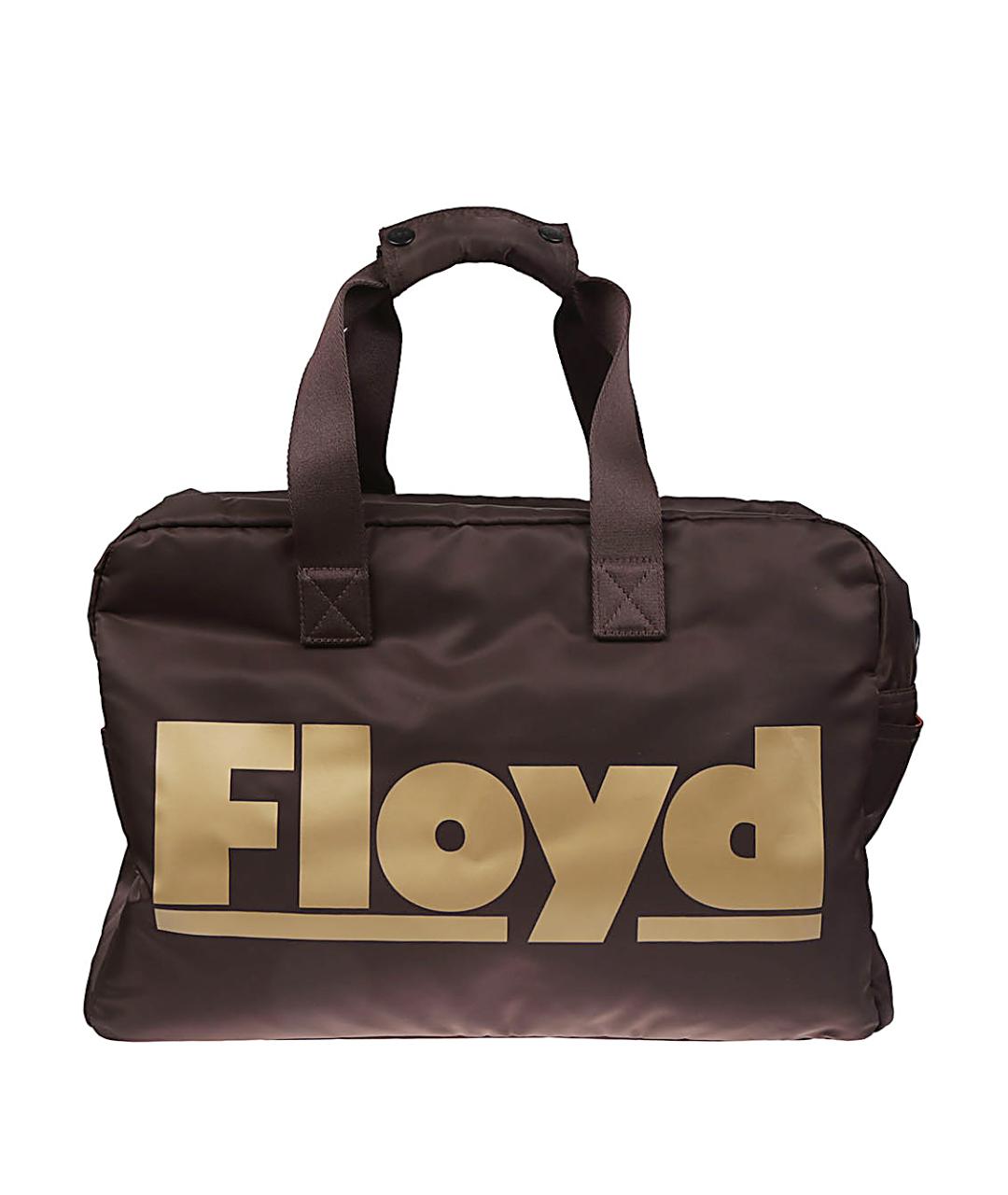 FLOYD Коричневая синтетическая сумка тоут, фото 2