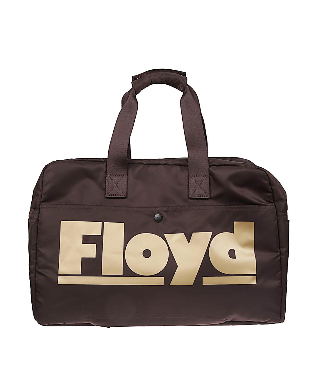 FLOYD Коричневая синтетическая сумка тоут, фото 1