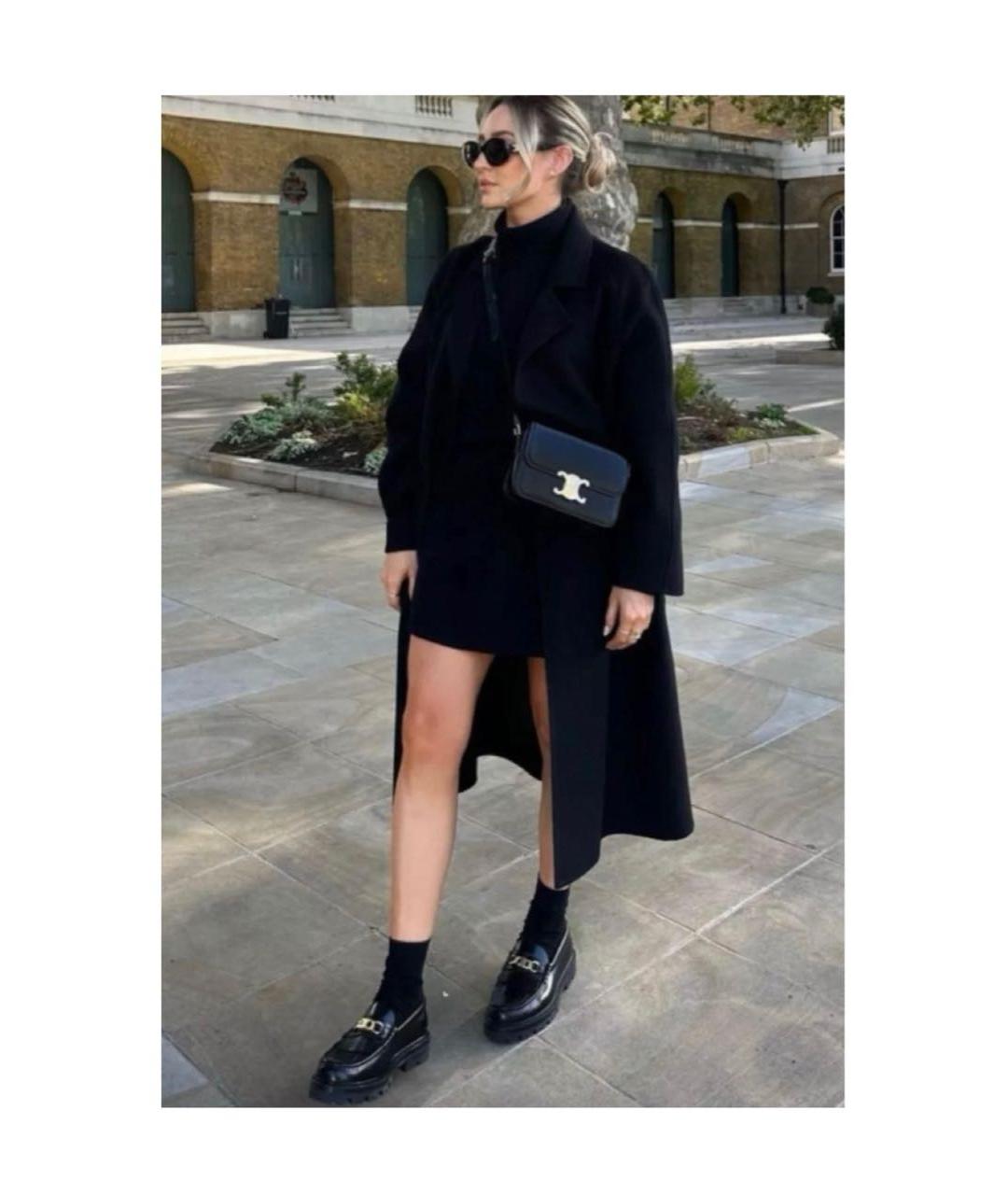 CELINE Черные кожаные лоферы, фото 7