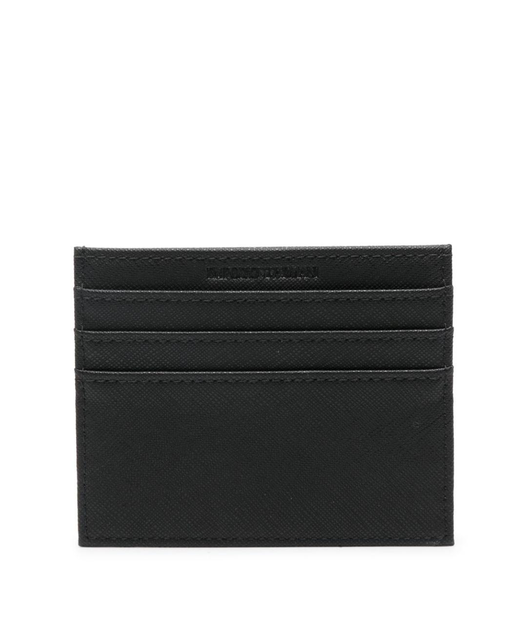 EMPORIO ARMANI Черный кошелек, фото 3