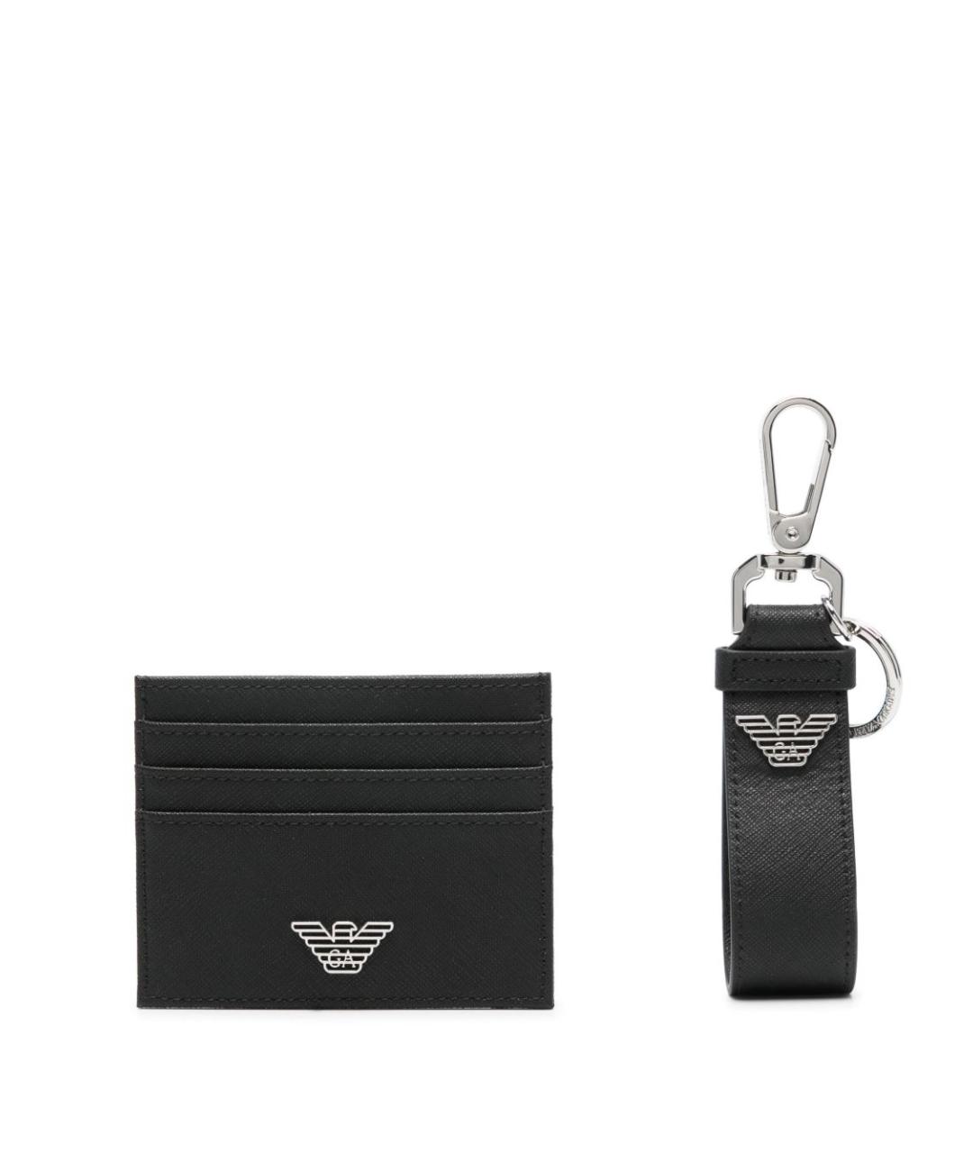 EMPORIO ARMANI Черный кошелек, фото 1