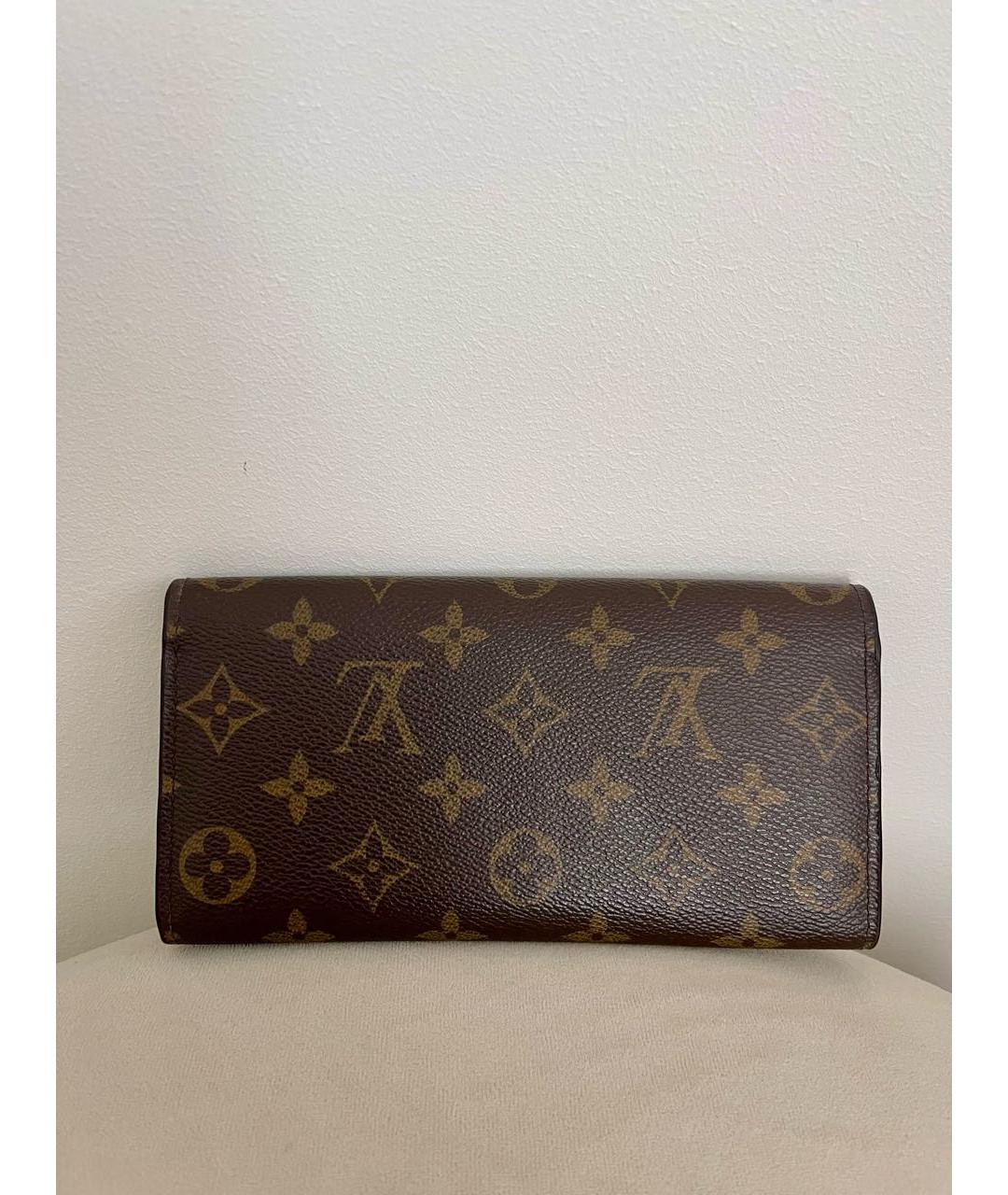LOUIS VUITTON Зеленый кошелек, фото 3