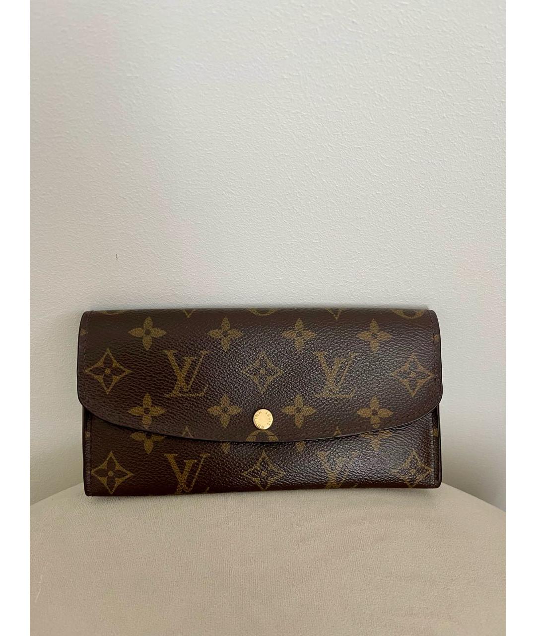 LOUIS VUITTON Зеленый кошелек, фото 6