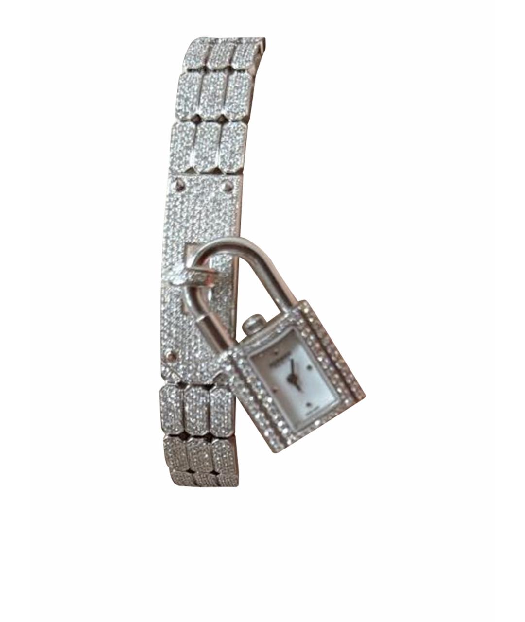 HERMES Серебряные часы из белого золота, фото 1