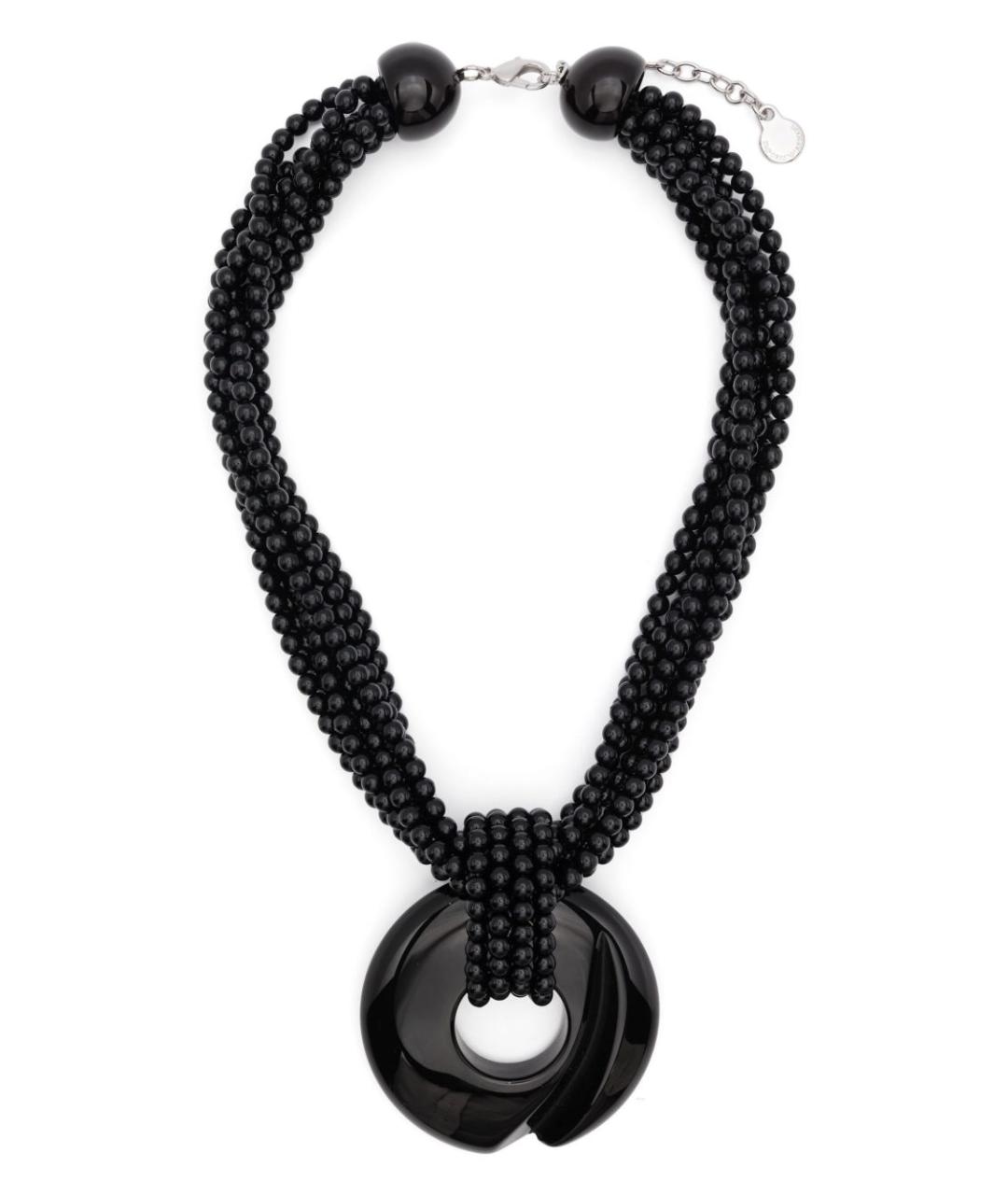 EMPORIO ARMANI Черное колье, фото 1