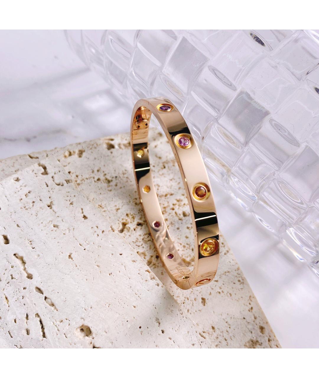 CARTIER Золотой браслет из розового золота, фото 3