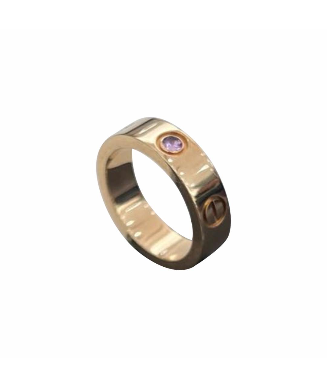 CARTIER Золотое кольцо из розового золота, фото 1