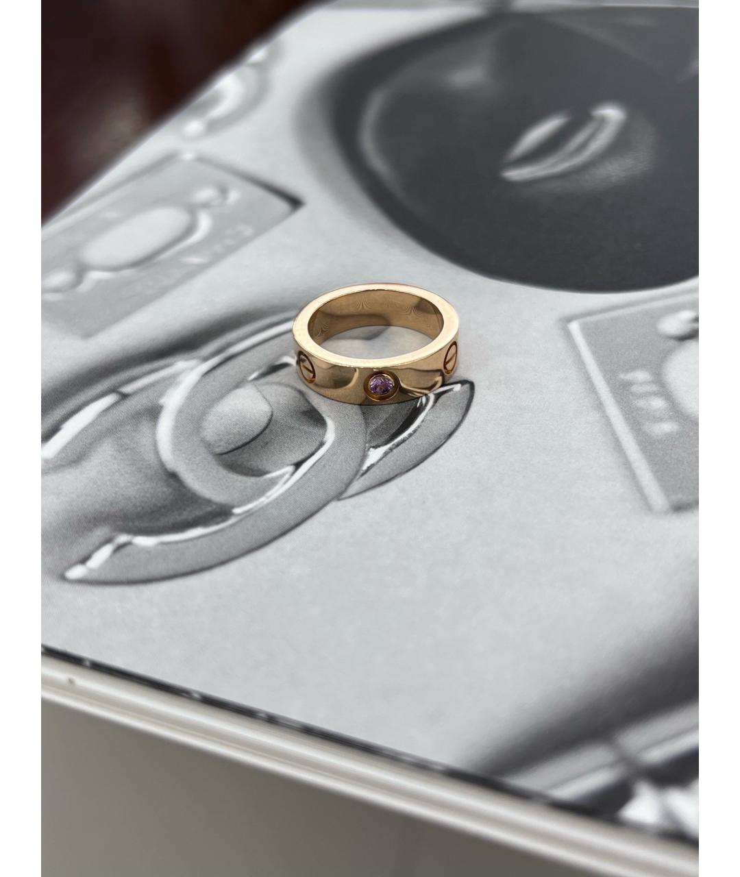 CARTIER Золотое кольцо из розового золота, фото 4