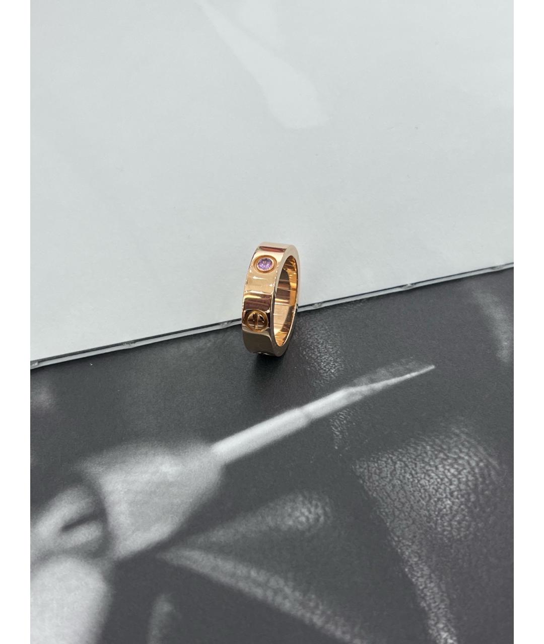 CARTIER Золотое кольцо из розового золота, фото 3