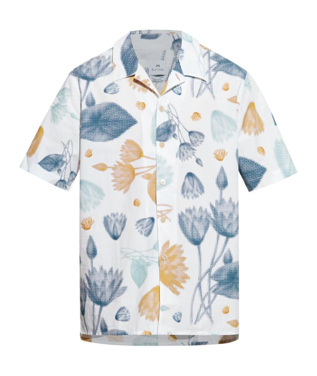 PS BY PAUL SMITH Голубая хлопковая кэжуал рубашка, фото 1