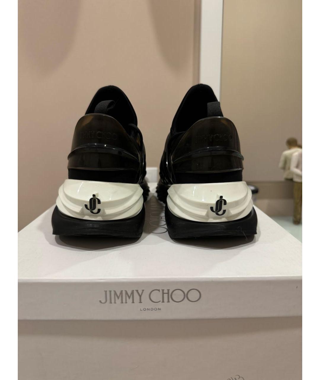 JIMMY CHOO Черные кроссовки, фото 4