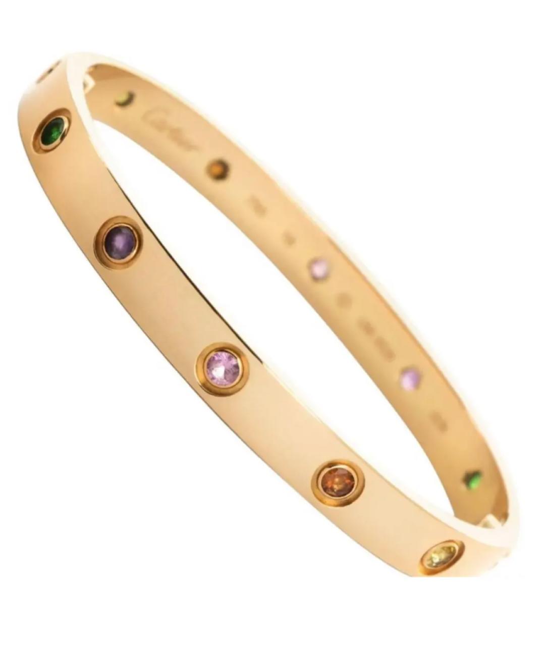 CARTIER Золотой браслет из розового золота, фото 1
