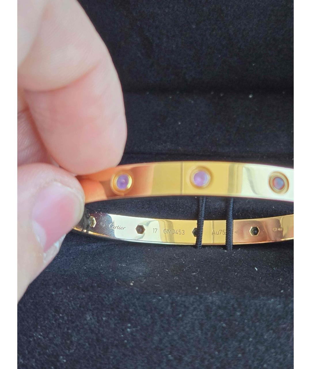 CARTIER Золотой браслет из розового золота, фото 4