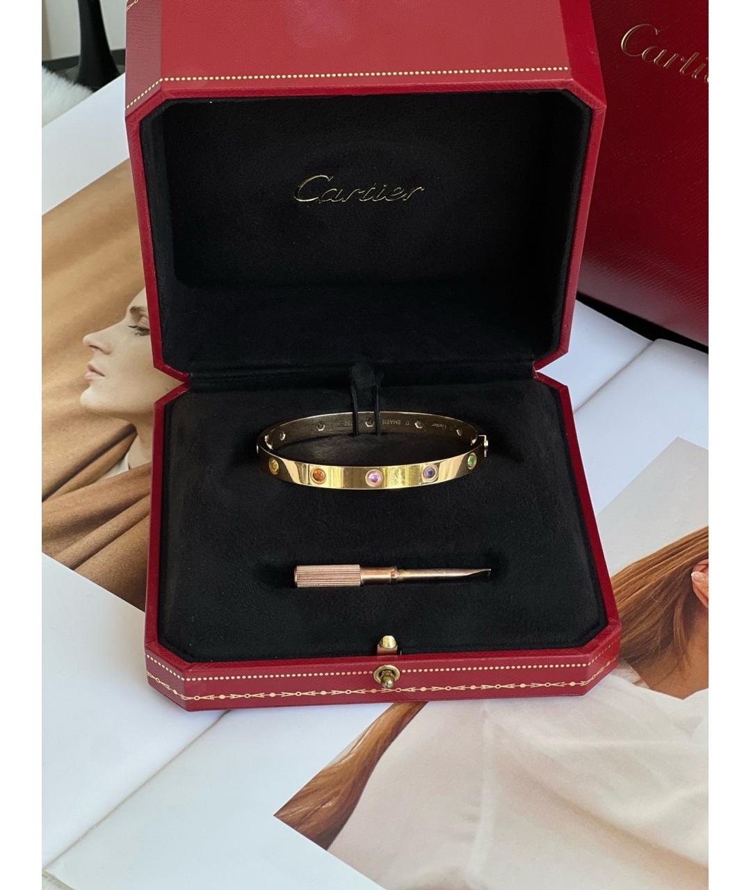 CARTIER Золотой браслет из розового золота, фото 2