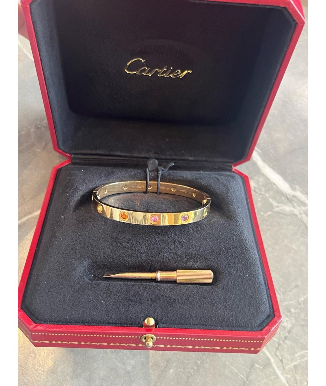 CARTIER Золотой браслет из розового золота, фото 5