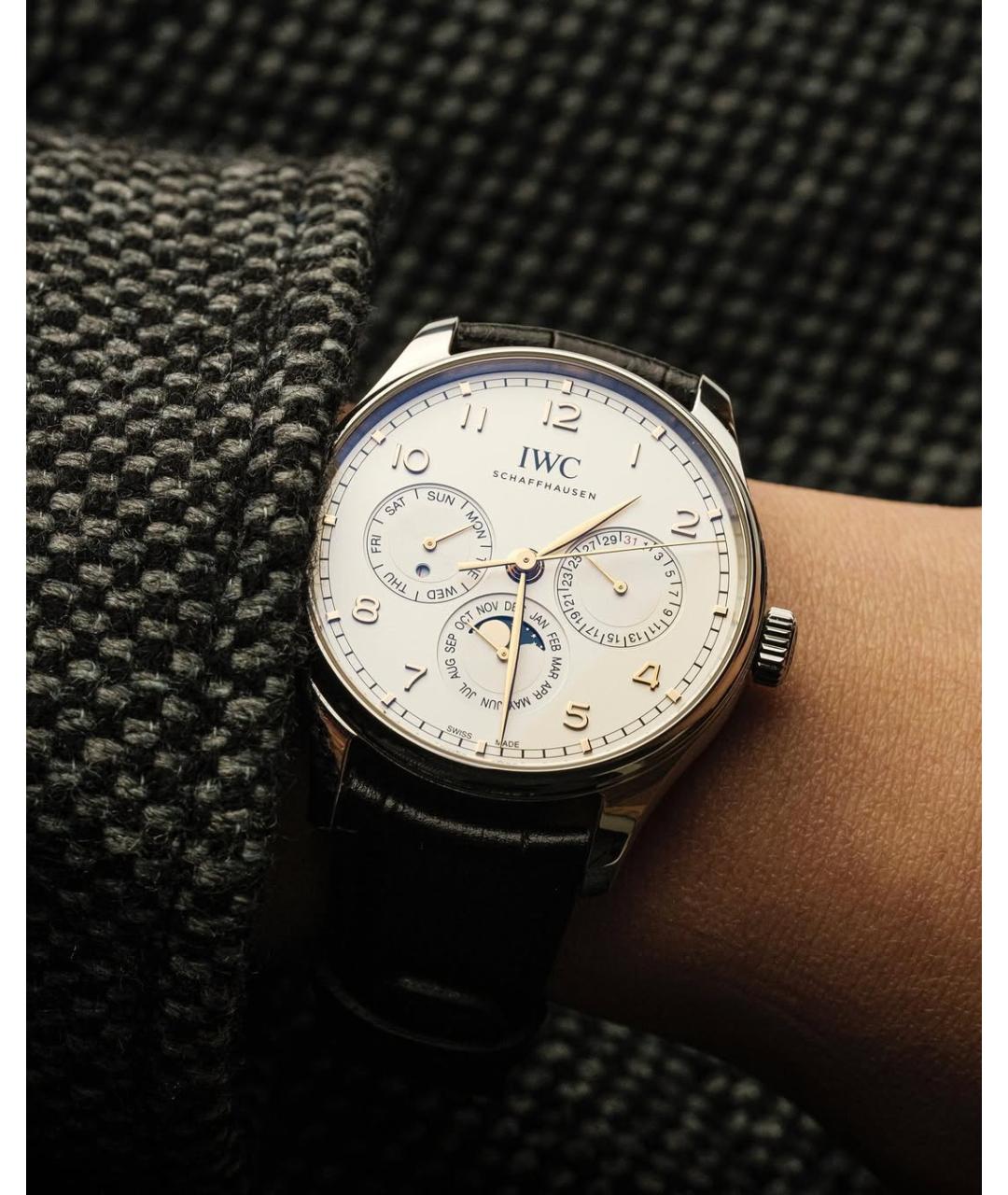 IWC Белые часы, фото 3