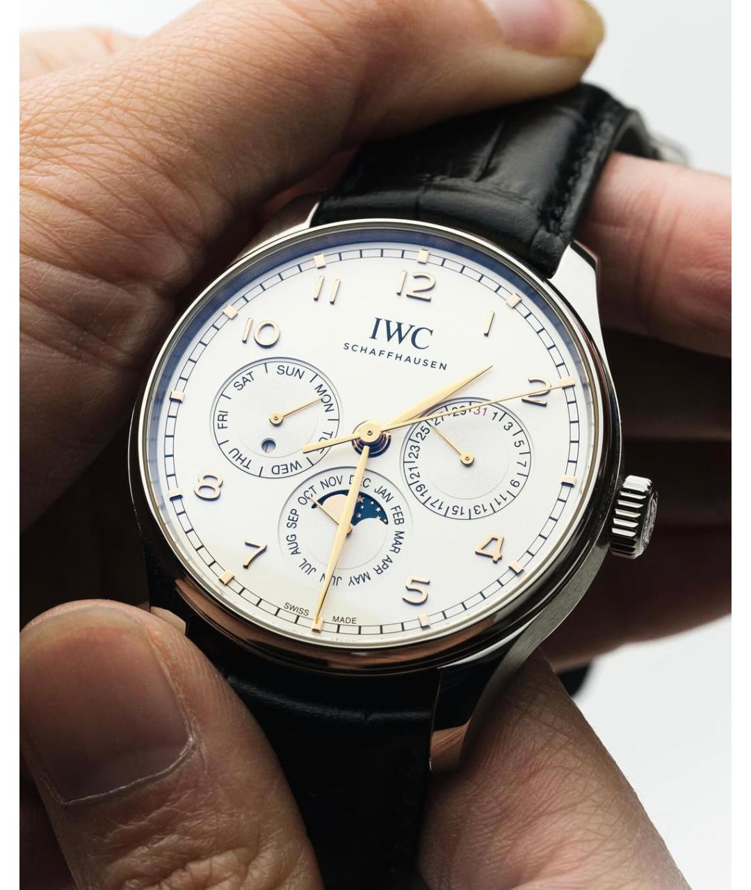 IWC Белые часы, фото 2