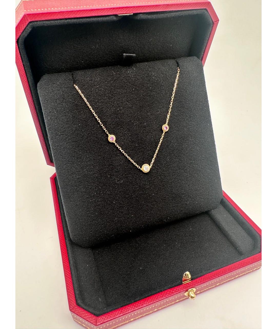 CARTIER Золотое колье из розового золота, фото 3