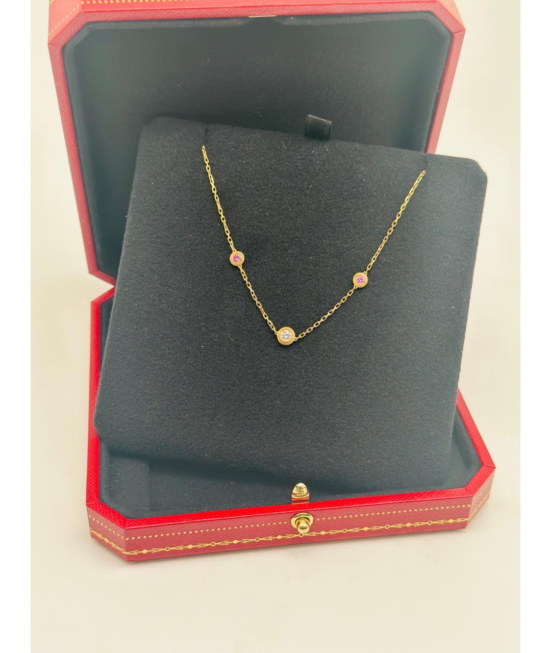 CARTIER Золотое колье из розового золота, фото 6