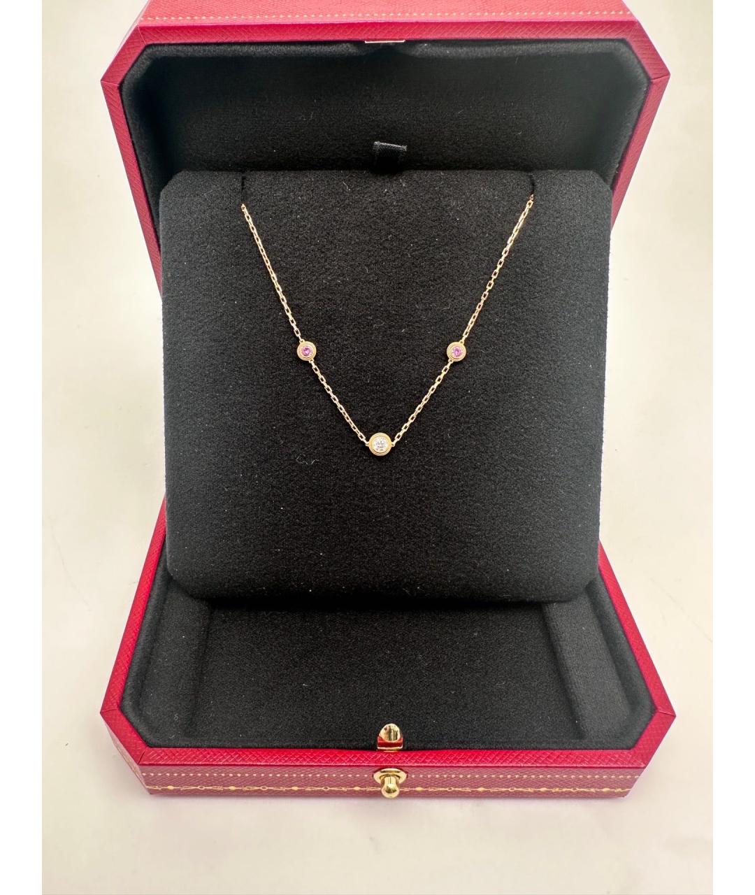 CARTIER Золотое колье из розового золота, фото 2