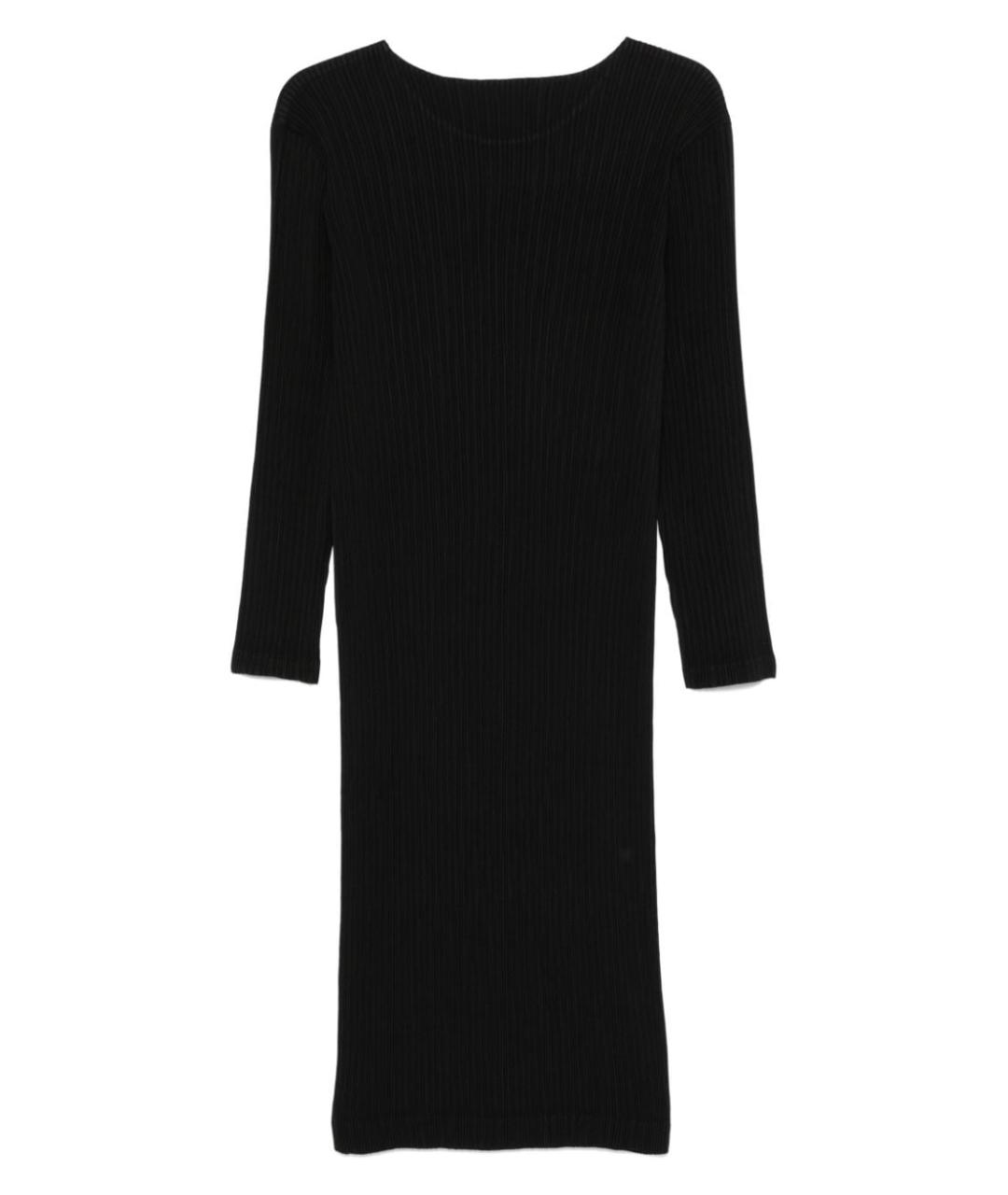 ISSEY MIYAKE Черное полиэстеровое повседневное платье, фото 2