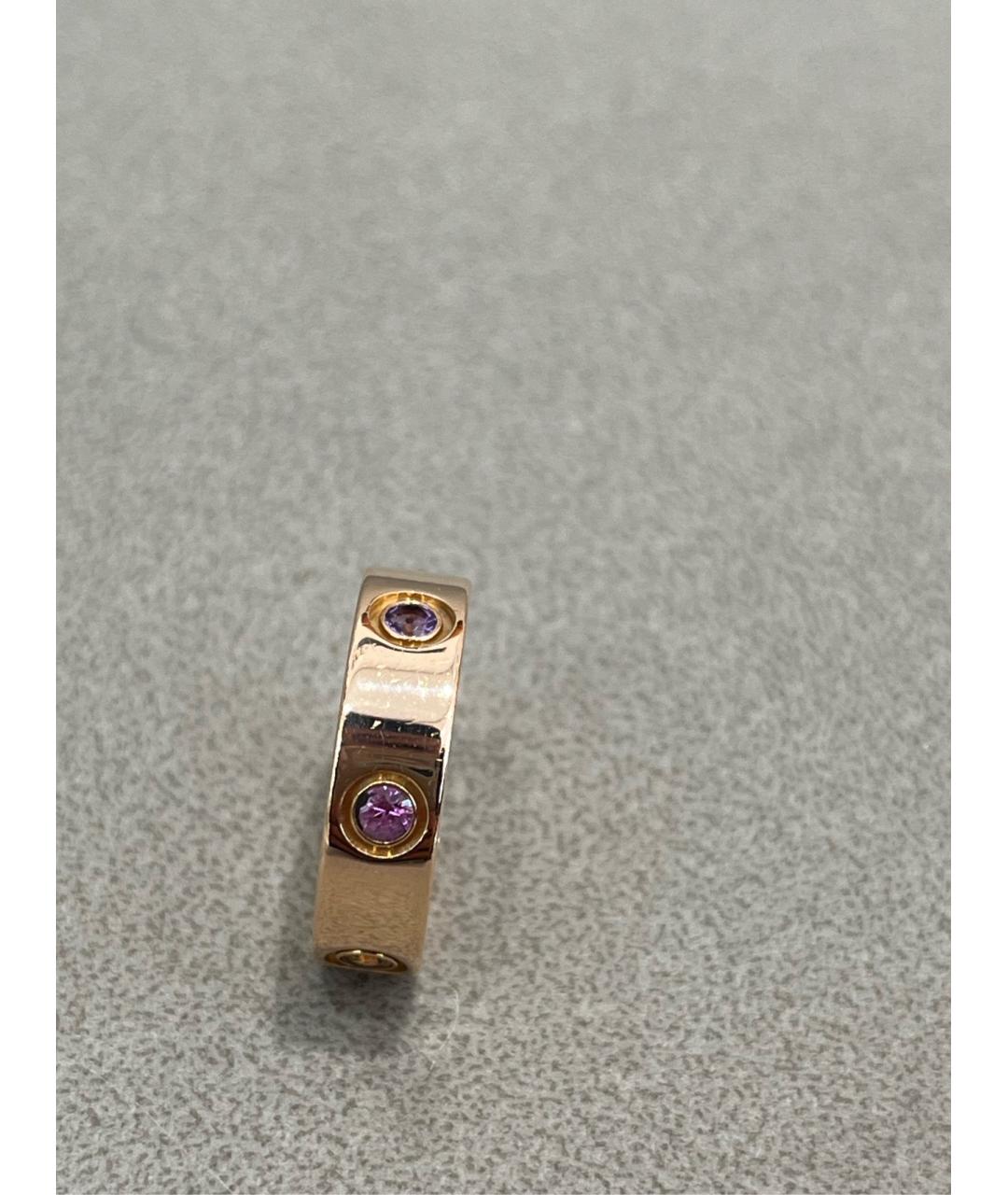 CARTIER Золотое кольцо из розового золота, фото 5