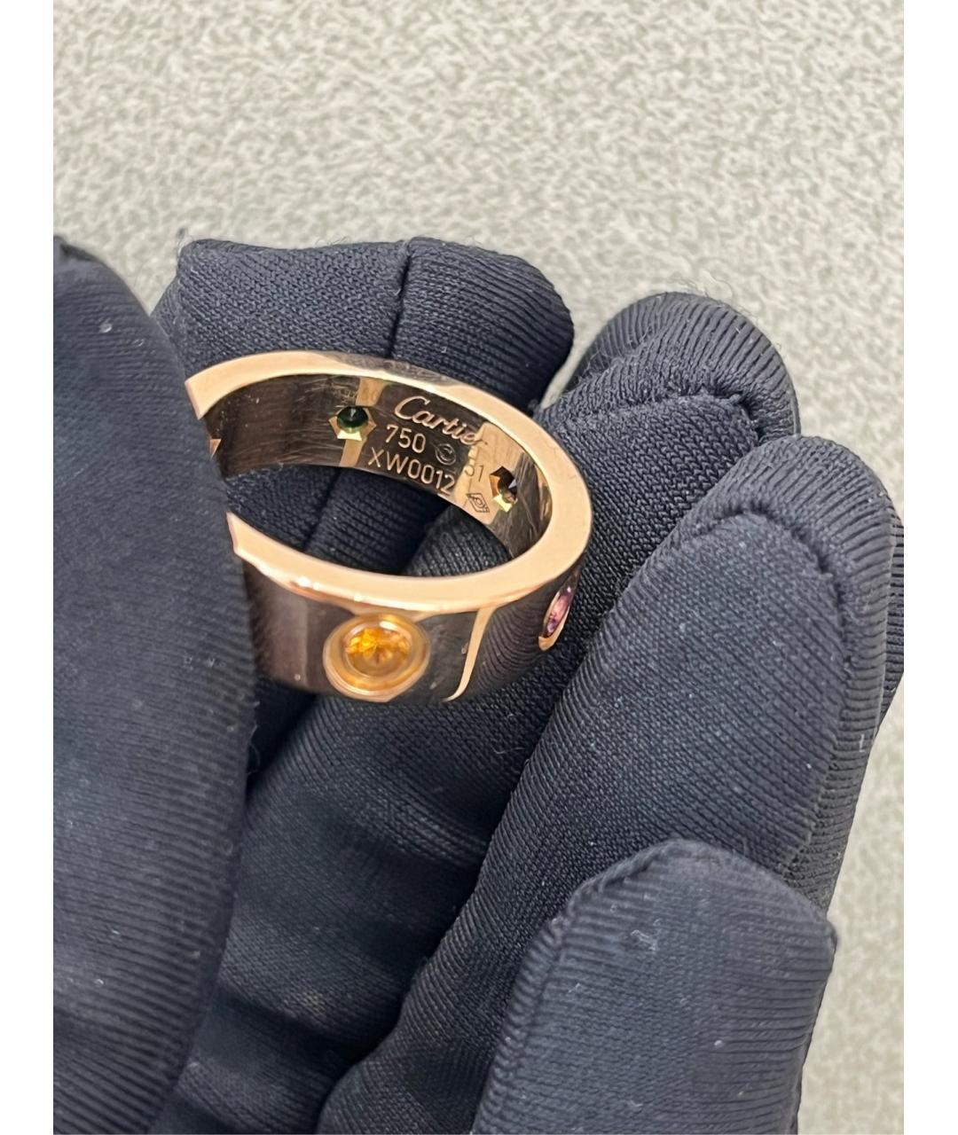 CARTIER Золотое кольцо из розового золота, фото 4