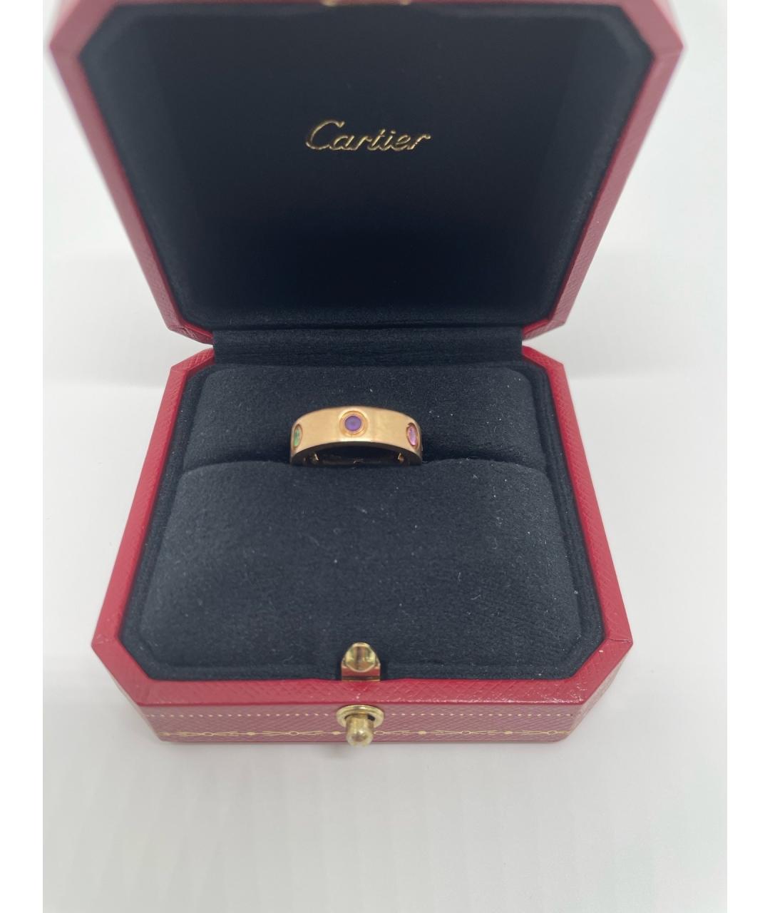 CARTIER Золотое кольцо из розового золота, фото 2