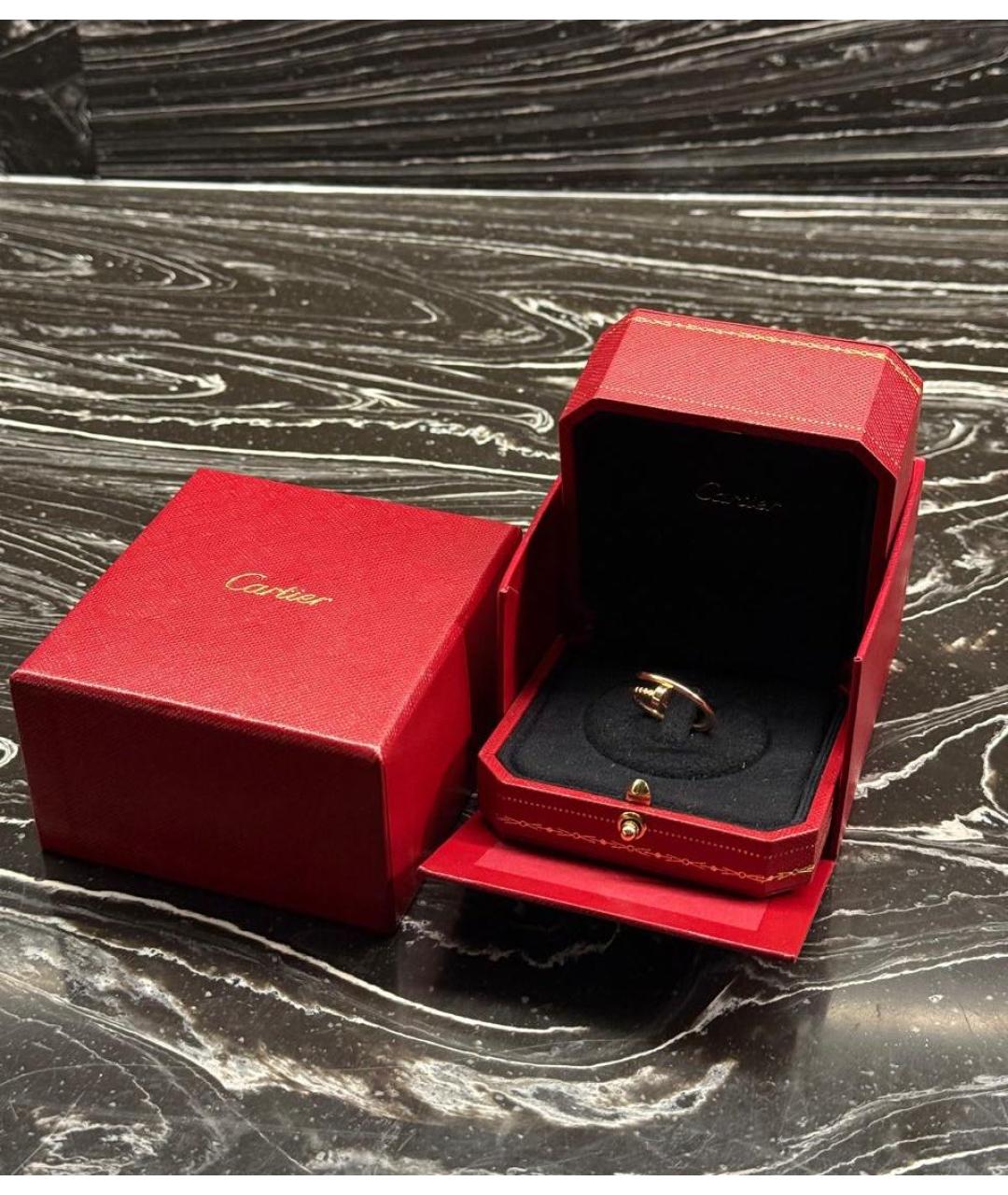 CARTIER Желтое кольцо из желтого золота, фото 2