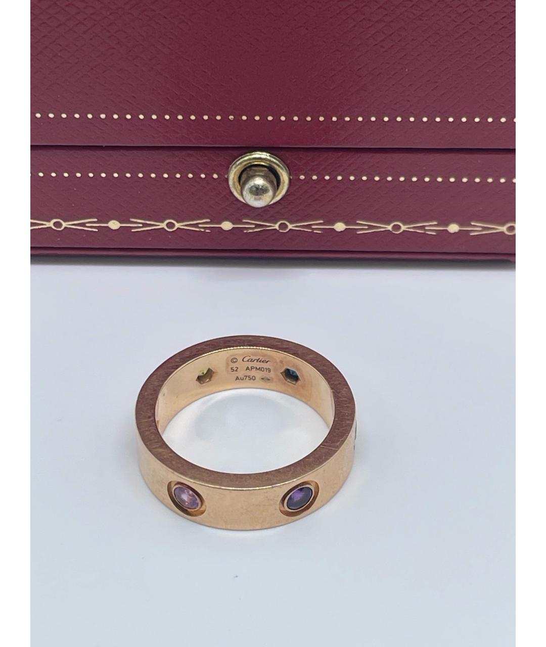 CARTIER Золотое кольцо из розового золота, фото 6