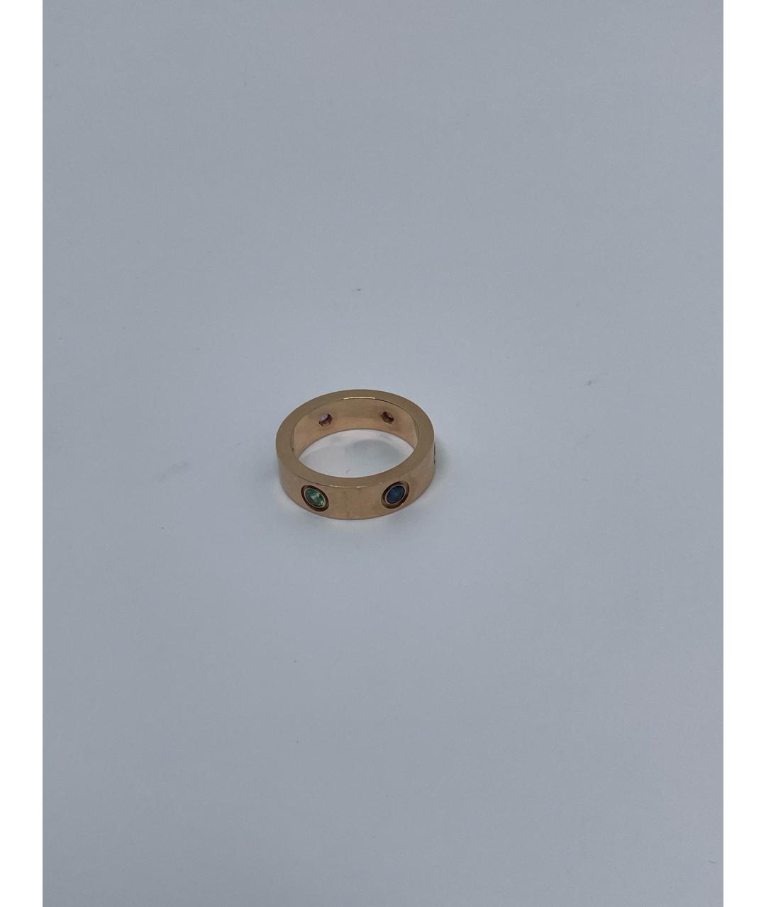CARTIER Золотое кольцо из розового золота, фото 7